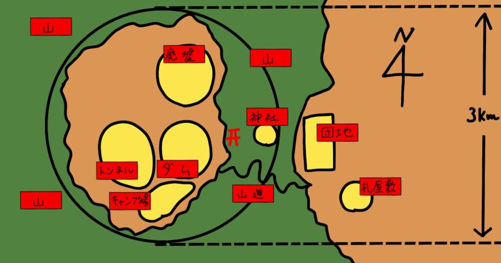 近畿地方のある場所について_地図